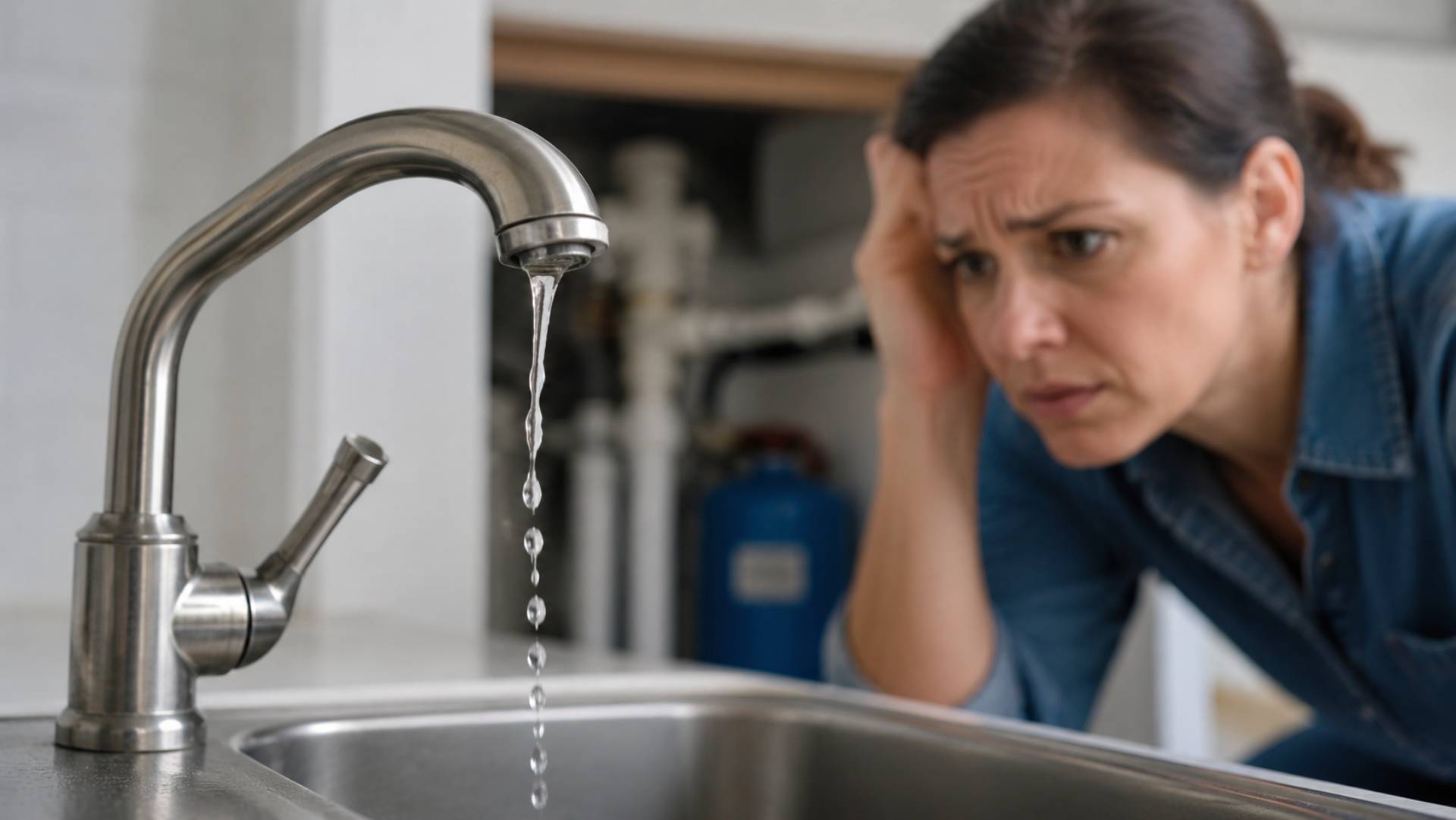 When Low Well Water Pressure Signals a Bigger Plumbing Problem When Low Well Water Pressure Signals a Bigger Plumbing Problem