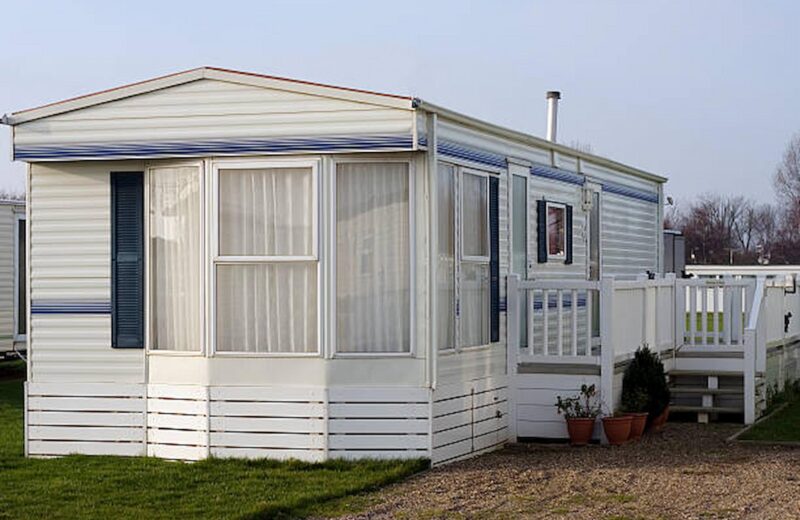 decking your caravan