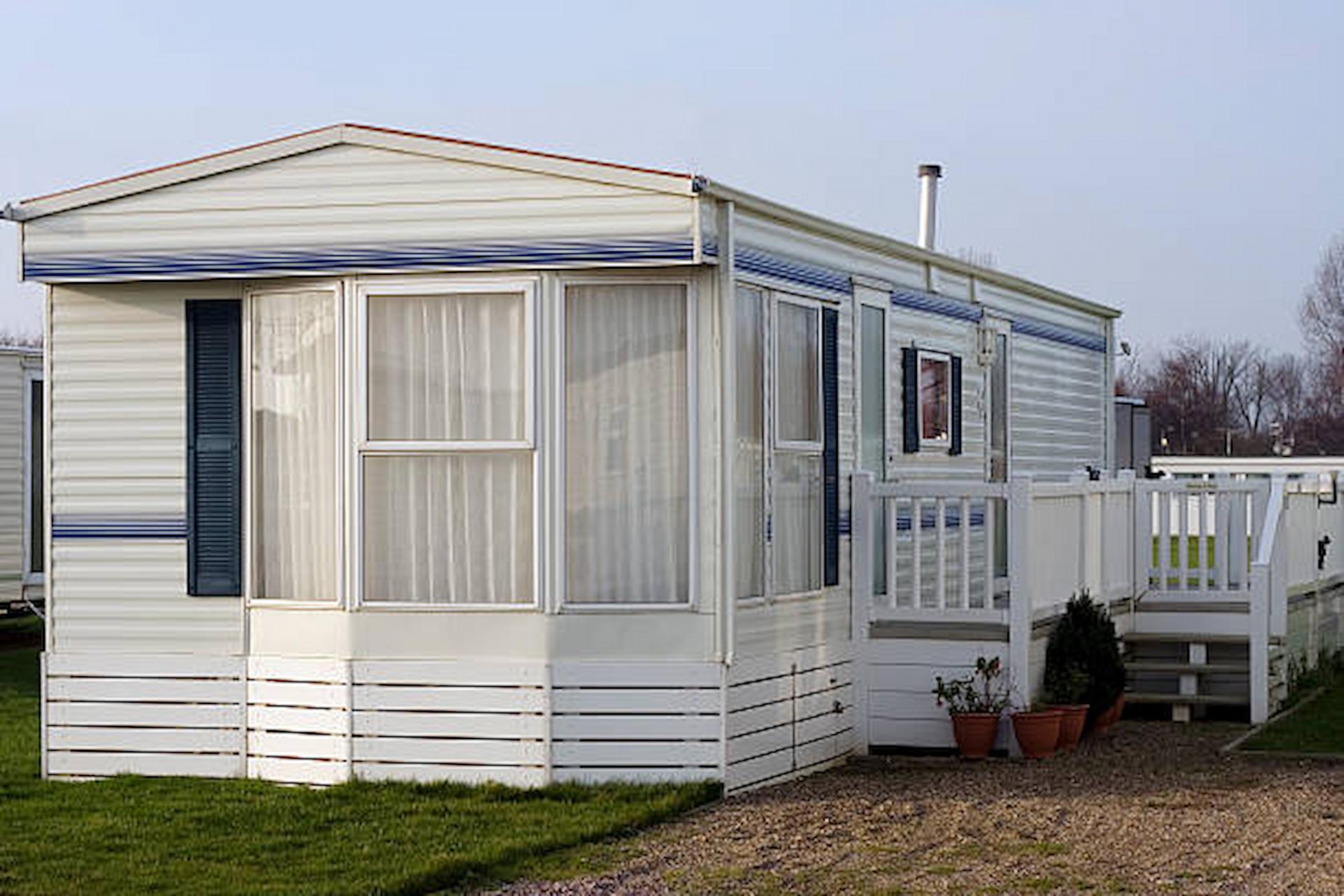 decking your caravan