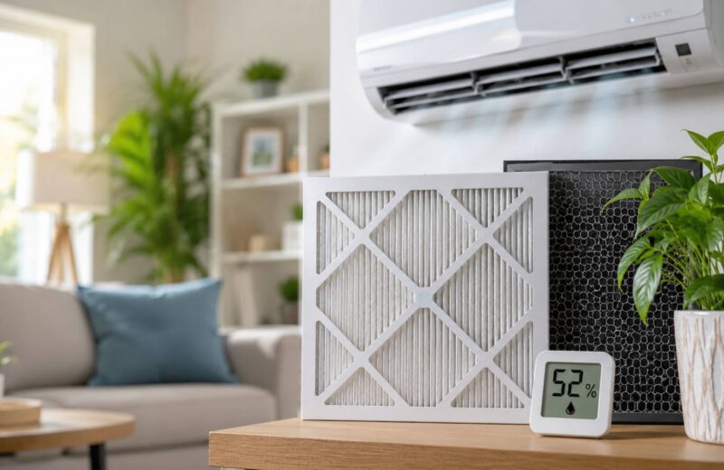 AC filters and indoor air quality