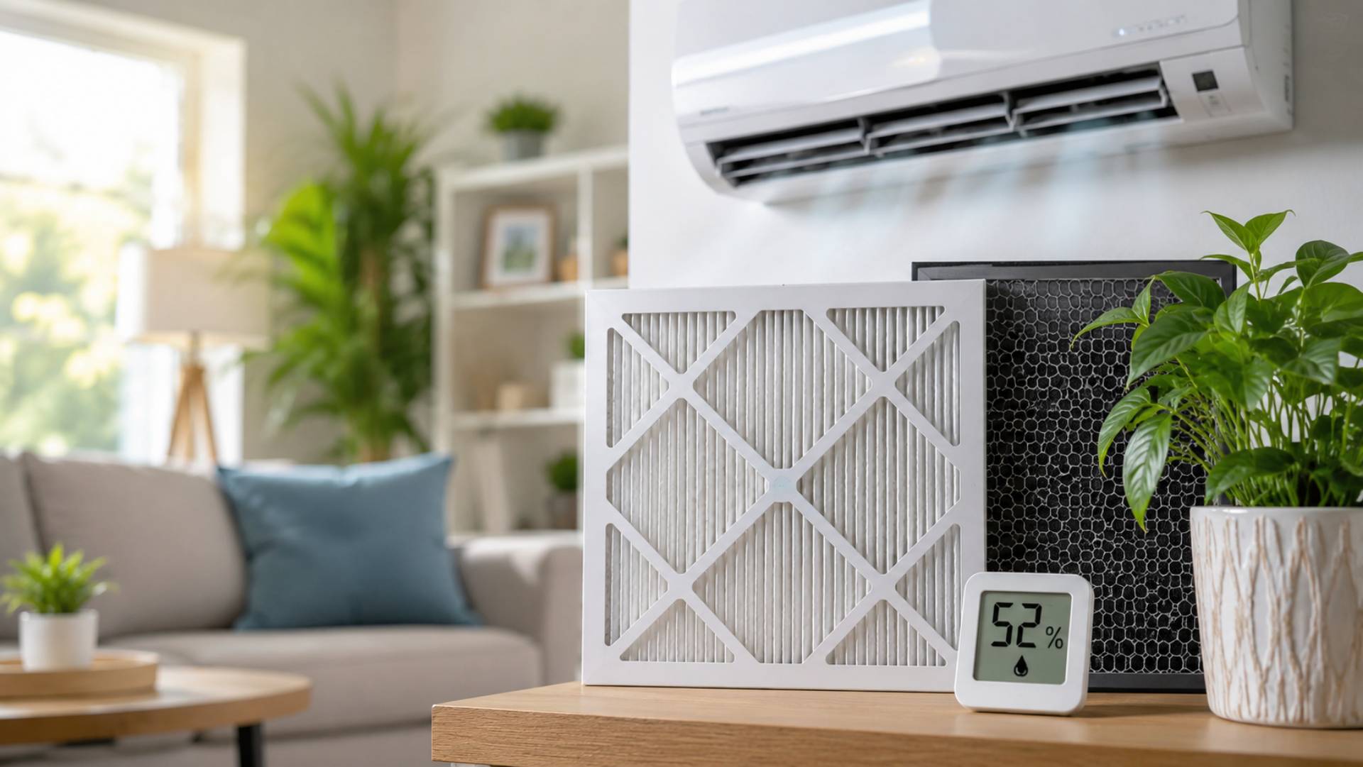 AC filters and indoor air quality